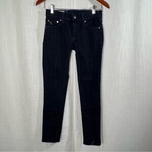 Polo Ralph Lauren Tompkins Skinny Dark Wash Denim Jeans Size 25